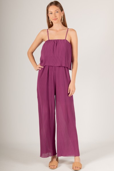 PJP90044<br/>Pleated Cami Strap Jumpsuit